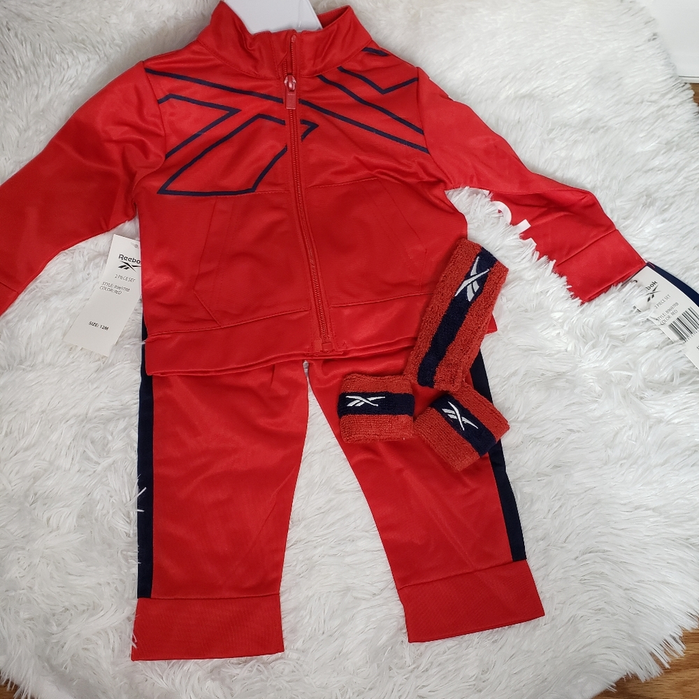 NEW 5pc Reebok Track Suit